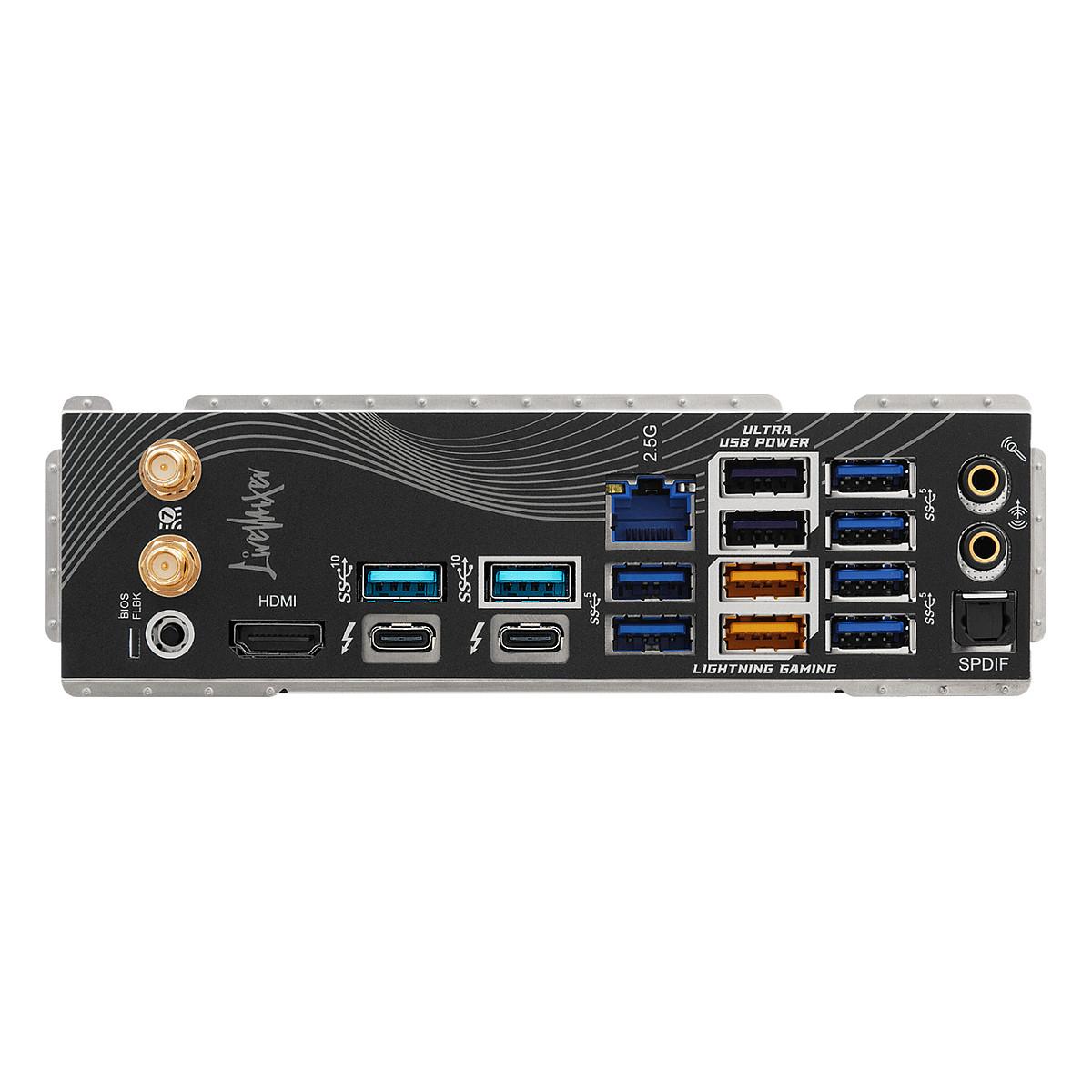 Pllakë Amë MB Intel ASRock Z890 LiveMixer WiFi, LGA1851, Z890, ATX, DDR5, WiFi 7, 2.5GbE - 6