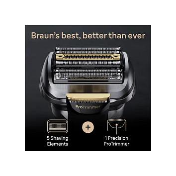 Makinë e rrojës Braun Series 9 Pro+ 9565cc / Wet & Dry / 5 Elemente ProShave / ProTrimmer / 60 Min – Argjend - 3