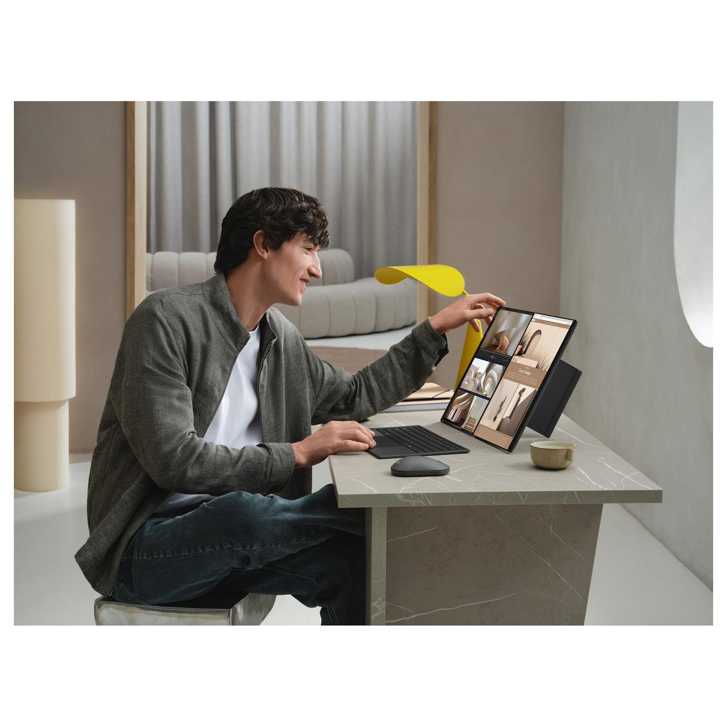 Laptop ASUS Zenbook Duo UX8407AA-SN469X / Ultra 9 386H / 32GB LPDDR5x / 1TB / 14" 3K OLED Touch 144Hz / Intel Graphics - Hiri - 9