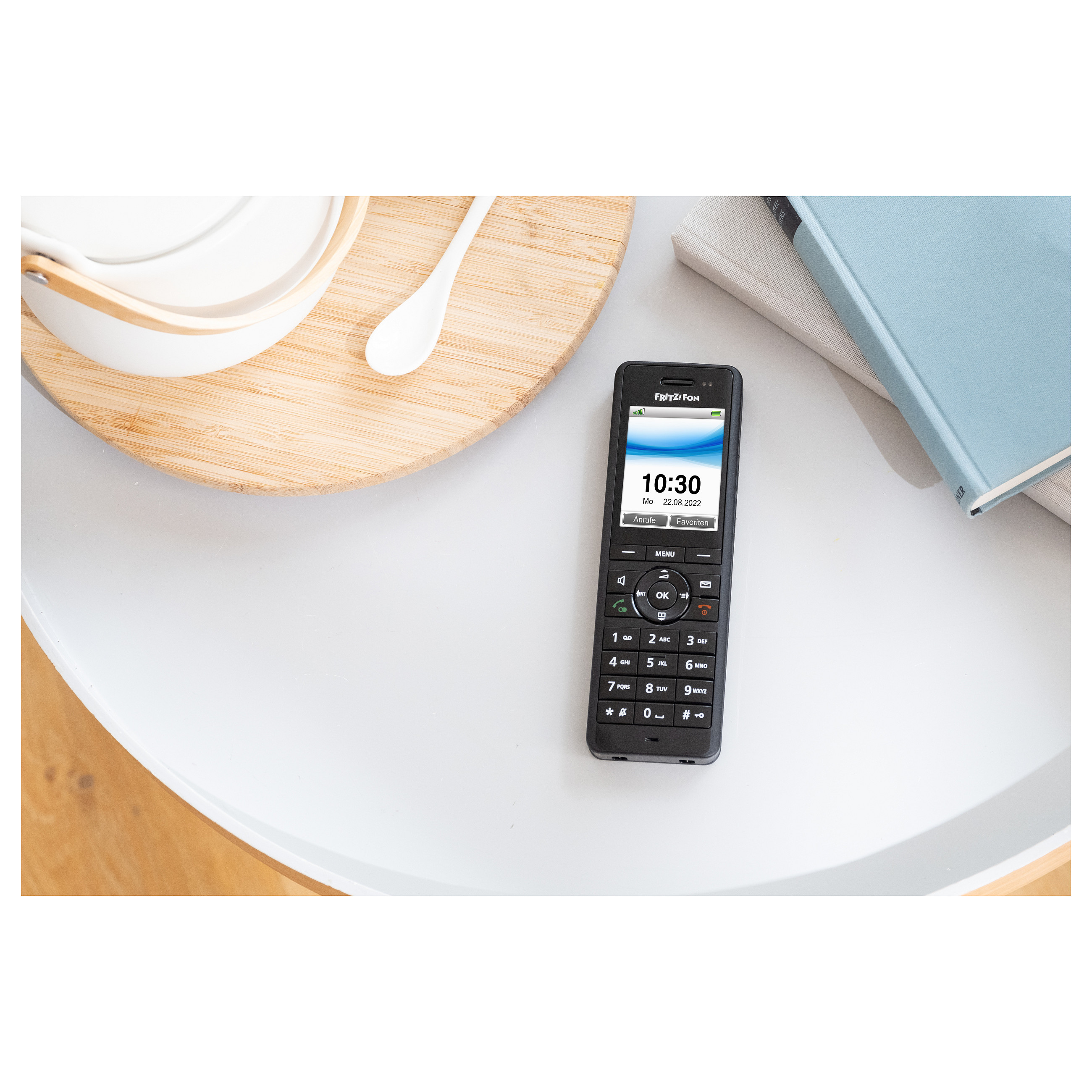 Telefon i thjeshtë AVM FRITZ!Fon X6, e zezë - 6