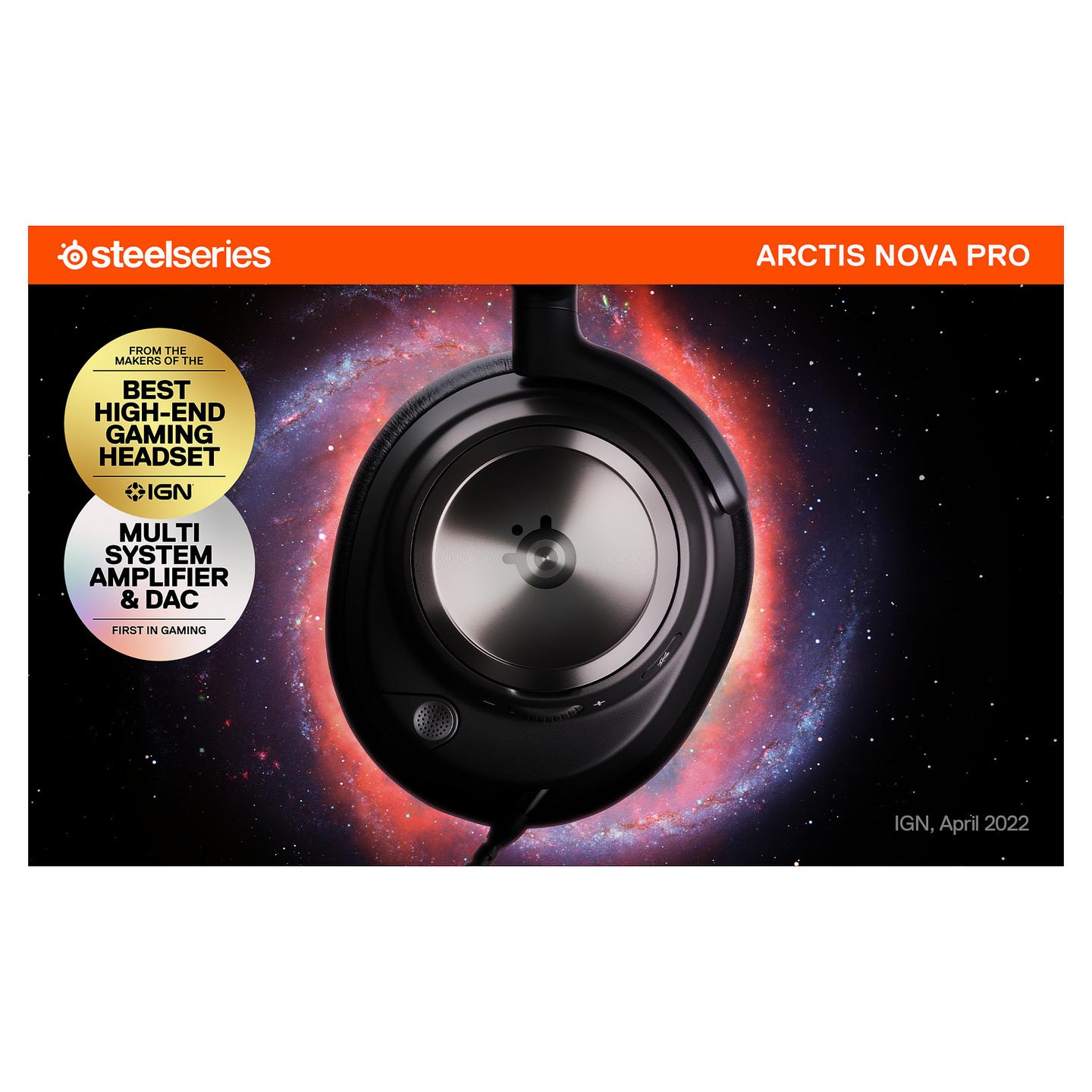 Kufje Gaming SteelSeries Arctis Nova Pro / Wireless / Over-Ear / 2.4 GHz + Bluetooth / ANC / GameDAC Gen 2 – Zezë - 11