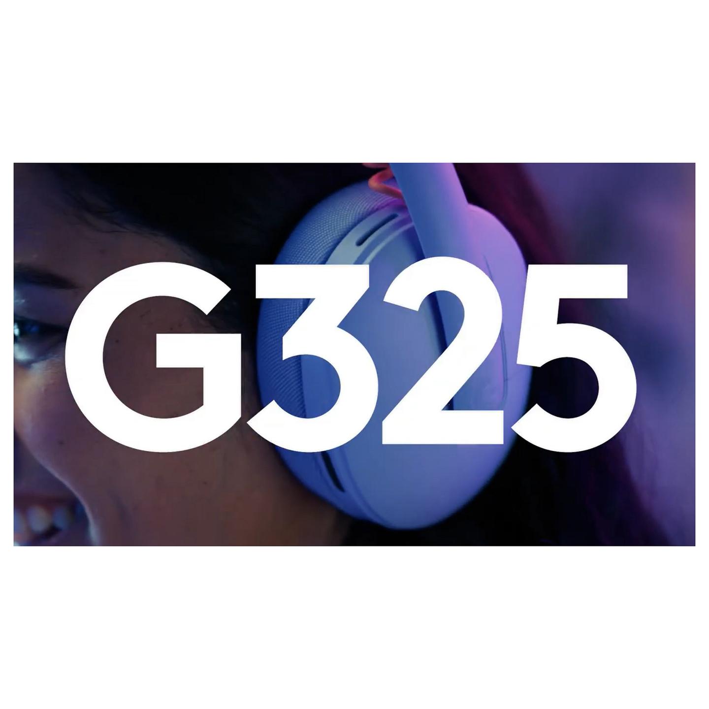 Kufje Gaming  Logitech G G325 LIGHTSPEED, Bluetooth, 20–20.000 Hz, Rreze pa kabllo 30 m – Bardhë - 6