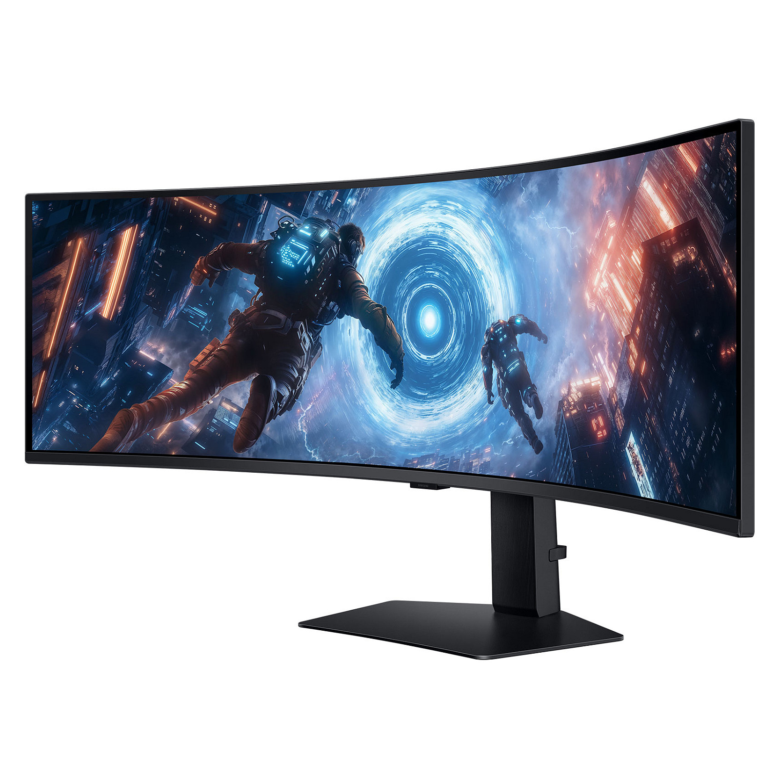 Monitor i Lakuar & UltraWide Samsung Odyssey G91F / 49" Dual QHD Curved VA 144Hz 1ms / DP / e zezë - 3