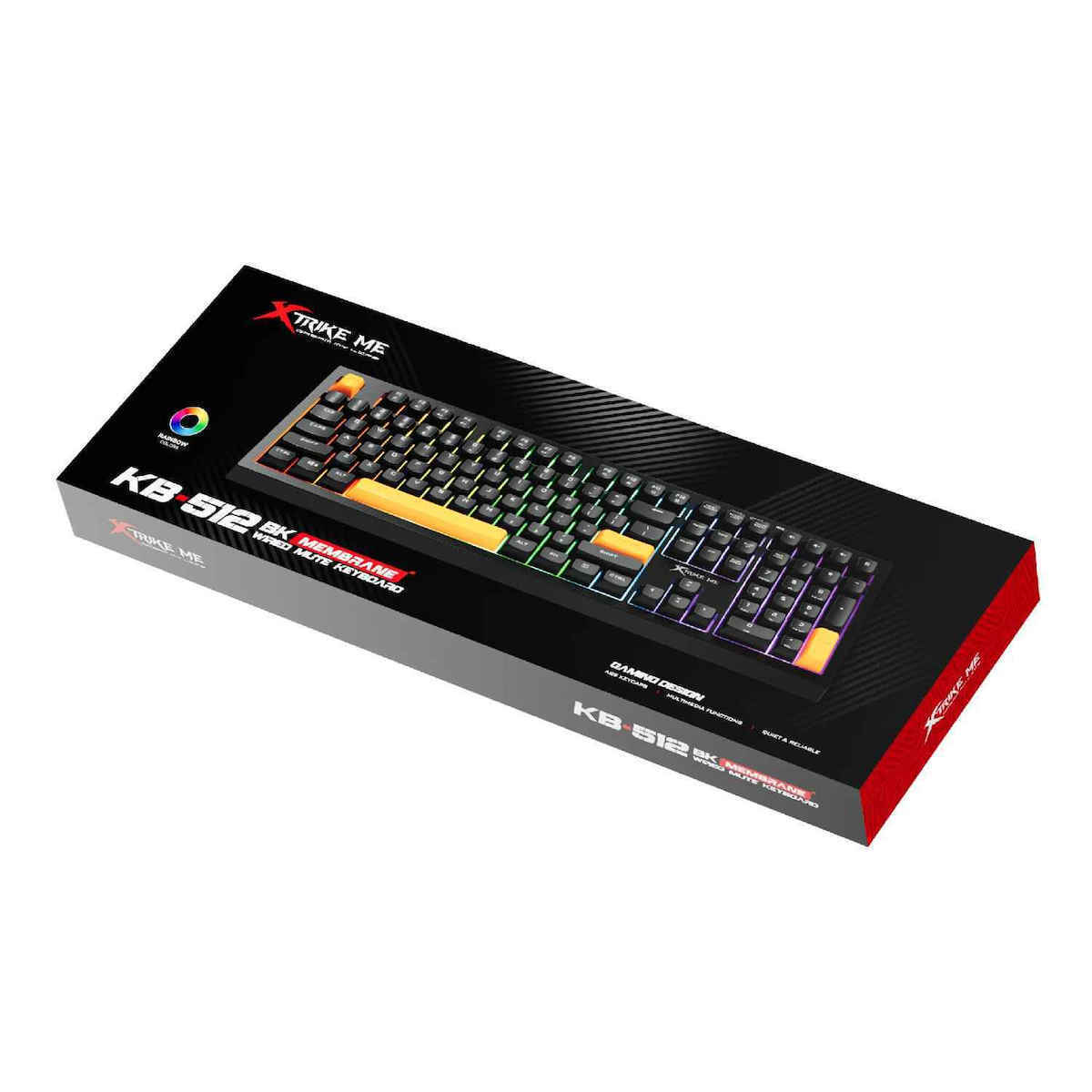 Tastierë Gaming Xtrike Me KB‑512 / Wired – Zezë - 1