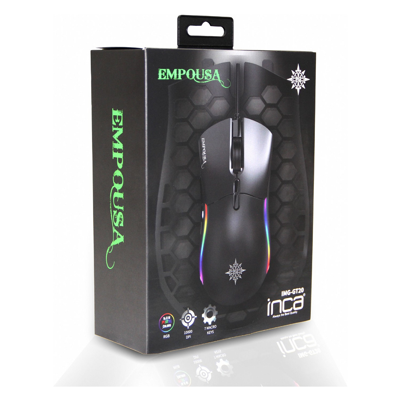 Maus Gaming INCA IMG-GT20 / 10000 DPI  - Zezë - 6