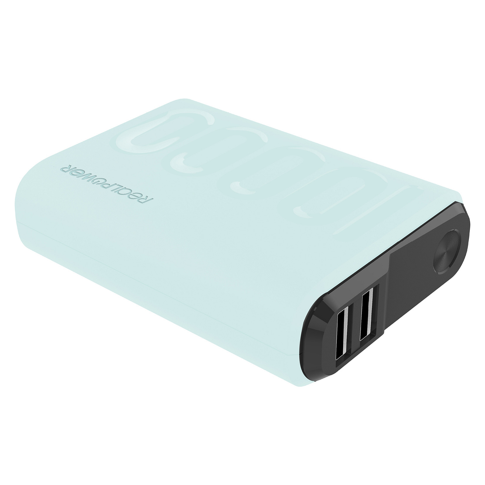 Powerbank RealPower B-10000PD+ Nutopia / 10000mAh / USB-C + 2x USB-A / 22.5W / Power Delivery – Blu