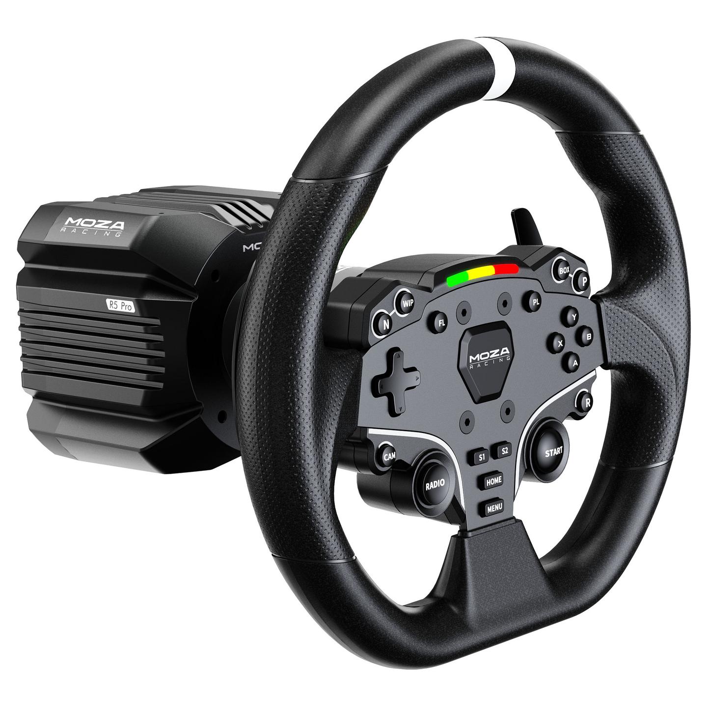 Kontroller Timon & Pedale MOZA Racing R5 Pro Bundle / Direct Drive 6 Nm / ES Lite + SR-P Lite2 / RS105 – Zezë - 2