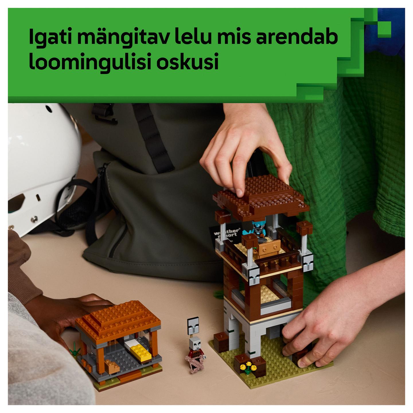 LEGO Minecraft The Pillager Outpost and Ravager - 33