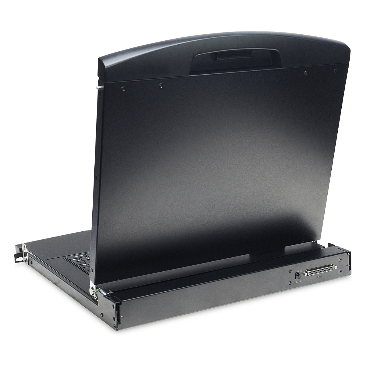 DIGITUS 19" LCD KVM Console / 8-Port VGA / German Keyboard - 2