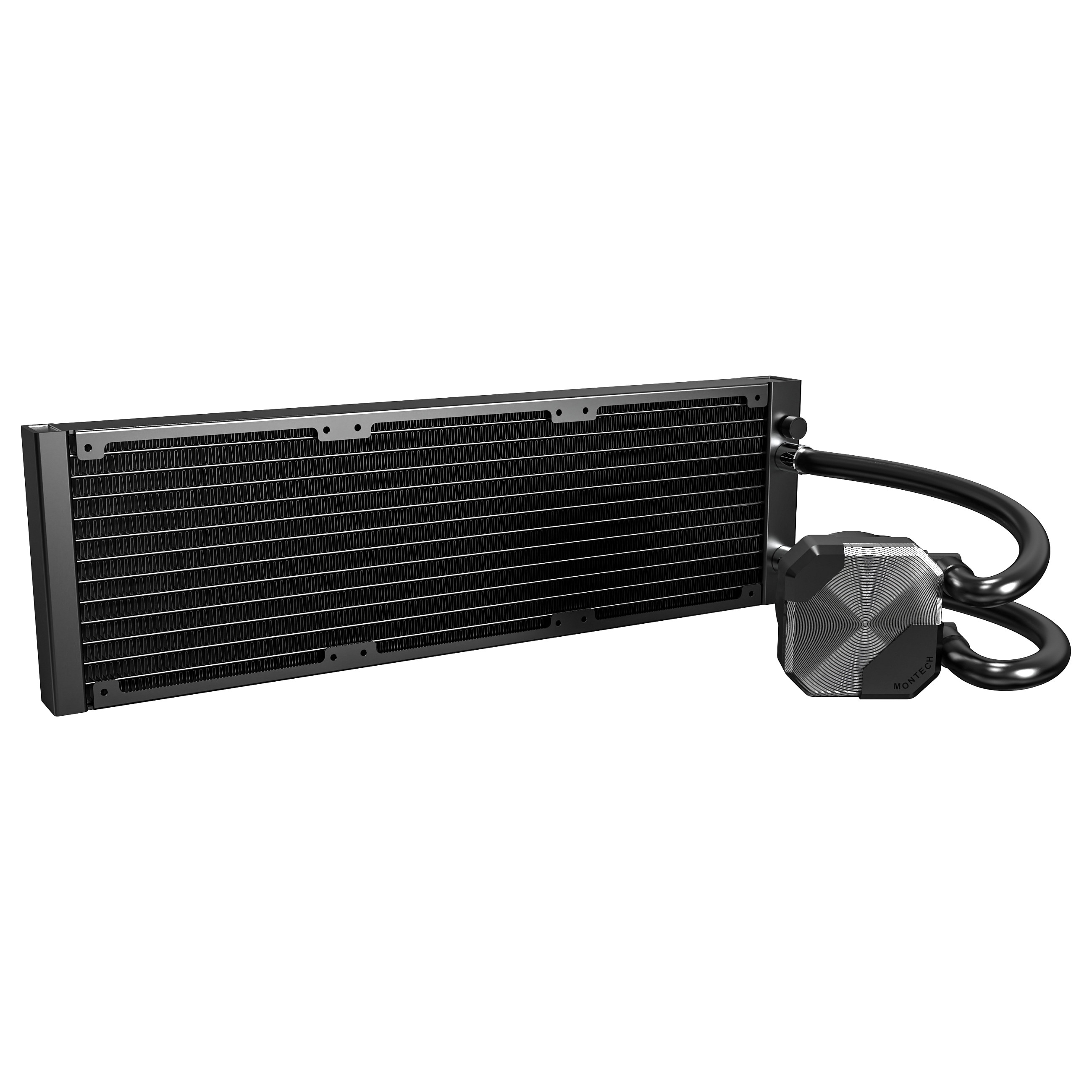 Ftohës për Procesor me Lëng K Montech HyperFlow Silent 360 - Zezë - 5