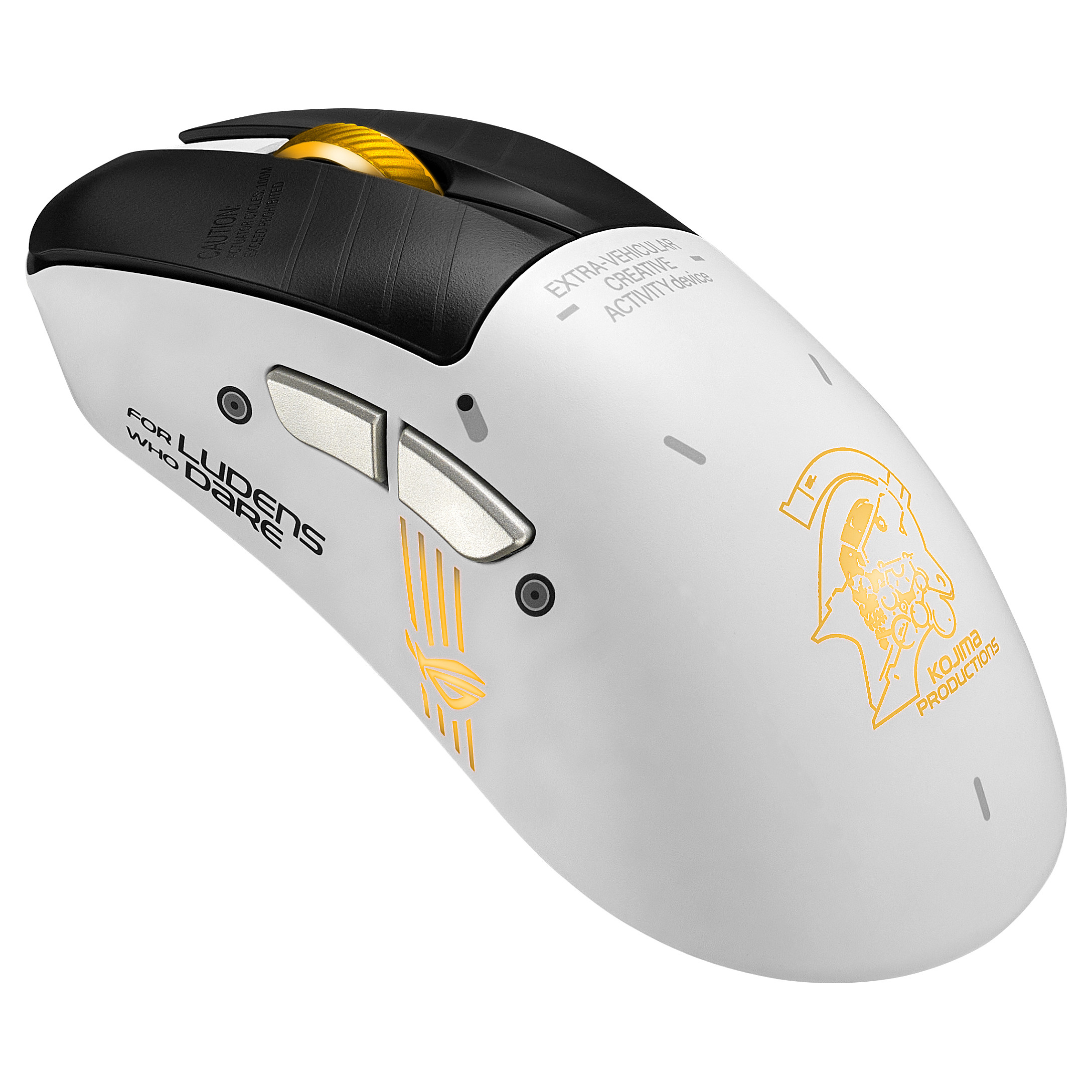 Maus Gaming ASUS ROG Keris II Origin Kojima Edition / Wired & Wireless - Bardhë - 4