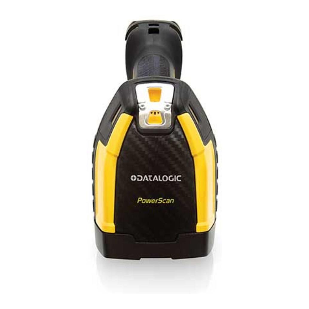 Skaner Dore për Barkode Datalogic PowerScan PM9600-SR433RBK20, 1D/2D, rreze standarde, RF 433 MHz, RS-232 – Zezë/Ver­dhë - 2