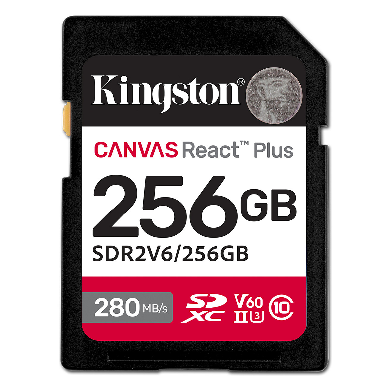 Kartë memorie SD CARD 256GB Kingston XC React+ 280R/150W Reader - 1