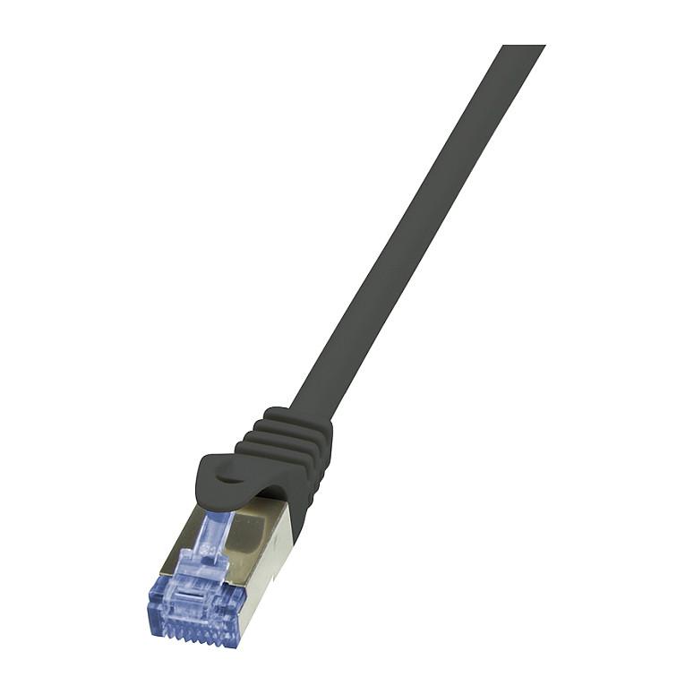 Kabllo për Rrjet LogiLink CQ3073S / Cat 6A / S/FTP / RJ-45 / 10 Gbit/s / 5m - Zezë