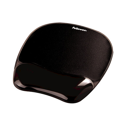 Mauspad Fellowes 9112101 202x230mm me Mbështetëse Xheli për Kyç – Zezë