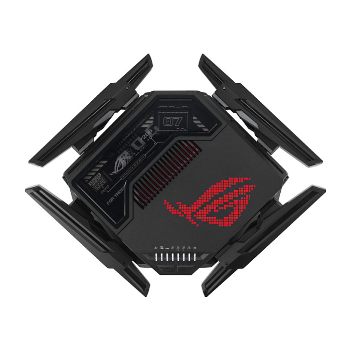 ASUS ROG Rapture GT-BE98 Quad-Band Wi-Fi 7 Gaming Router – BE25000, 10G Ethernet, AiMesh - 8