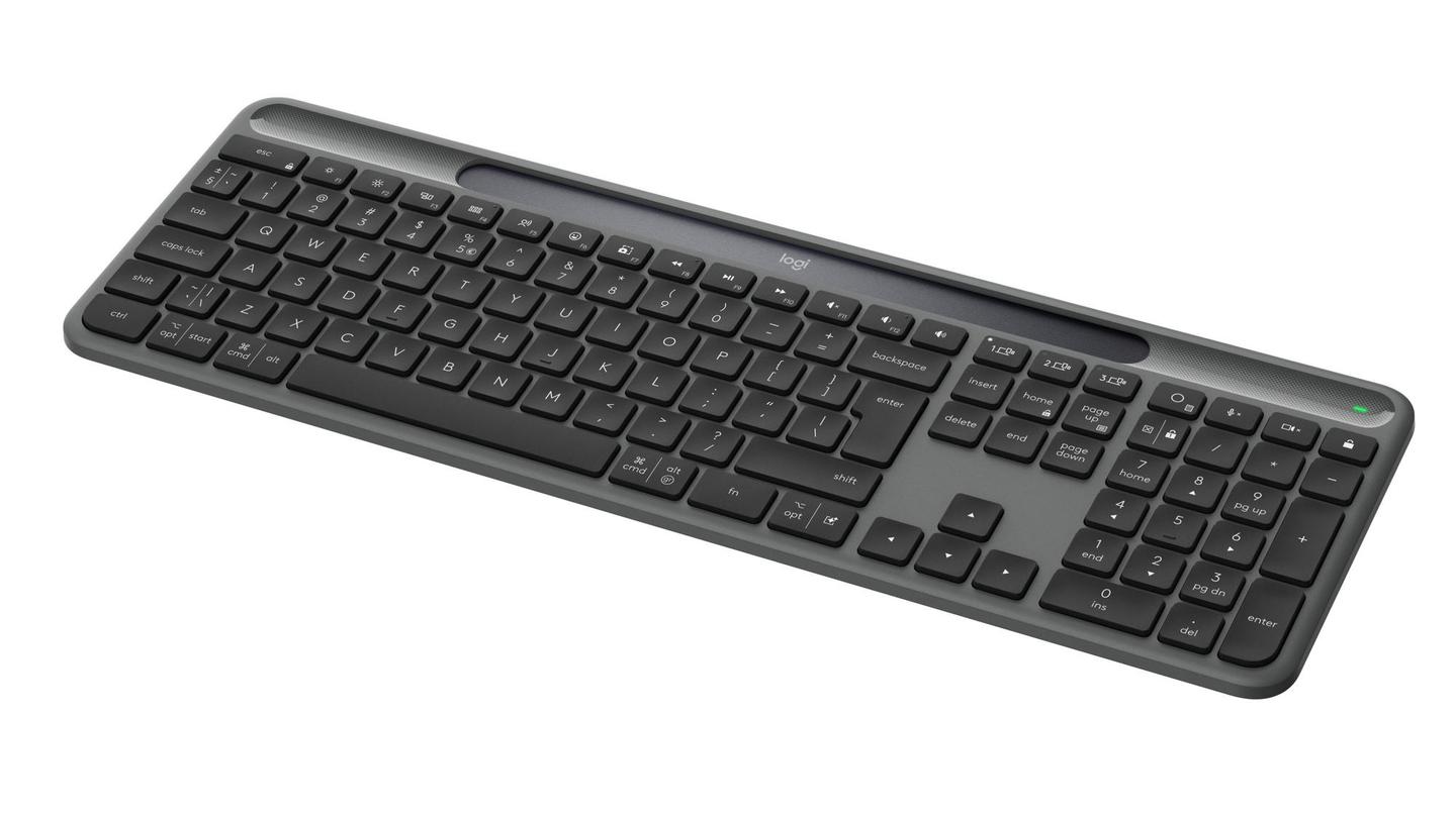 Tastierë Pa kabllo Logitech Signature Slim Solar+ K980 / 920-013764 / QWERTY US International / Bluetooth / Solar – Grafit - 2
