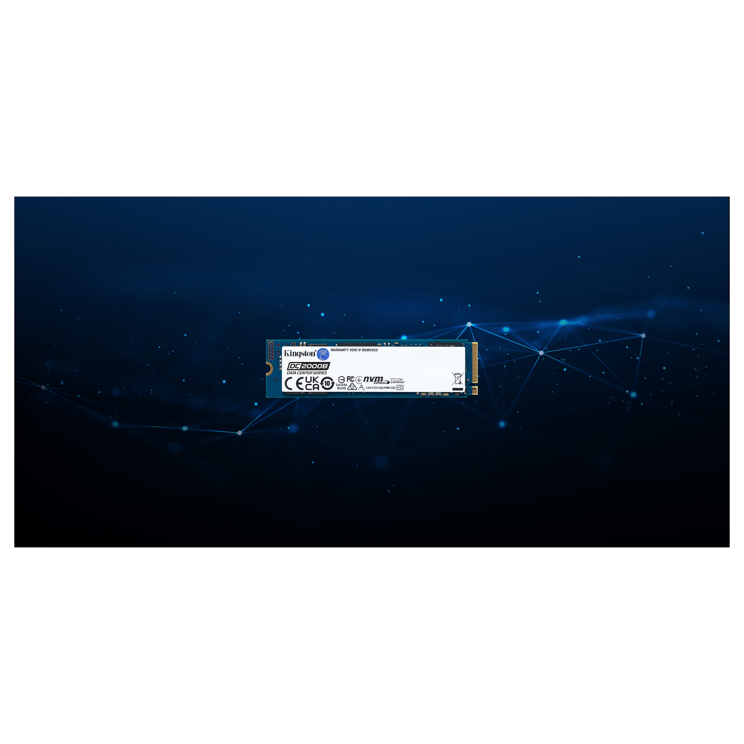 SSD e Brendshme M.2 960GB Kingston DC2000B NVMe PCIe 4.0 x 4 - 12