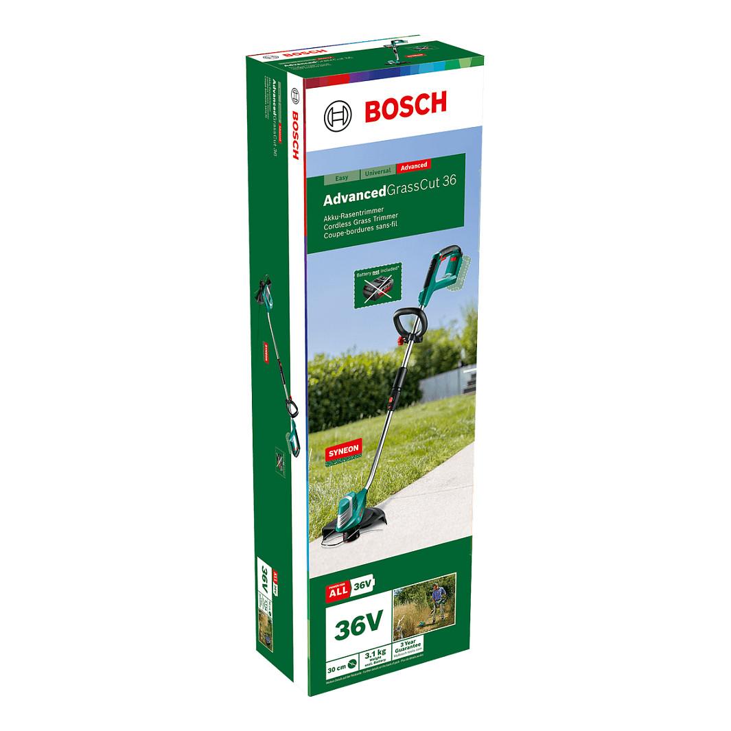 Kositëse Bari me Fije Bosch AdvancedGrassCut 36, 36V, 30cm, 1.6mm - Gjelbër/Zezë - 6