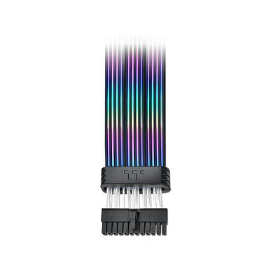 Kabllo Vazhduese Energjie Thermaltake Tt Mod 24 Pin ARGB, 24-pin, 60 LED ARGB, 202mm - Zezë - 3