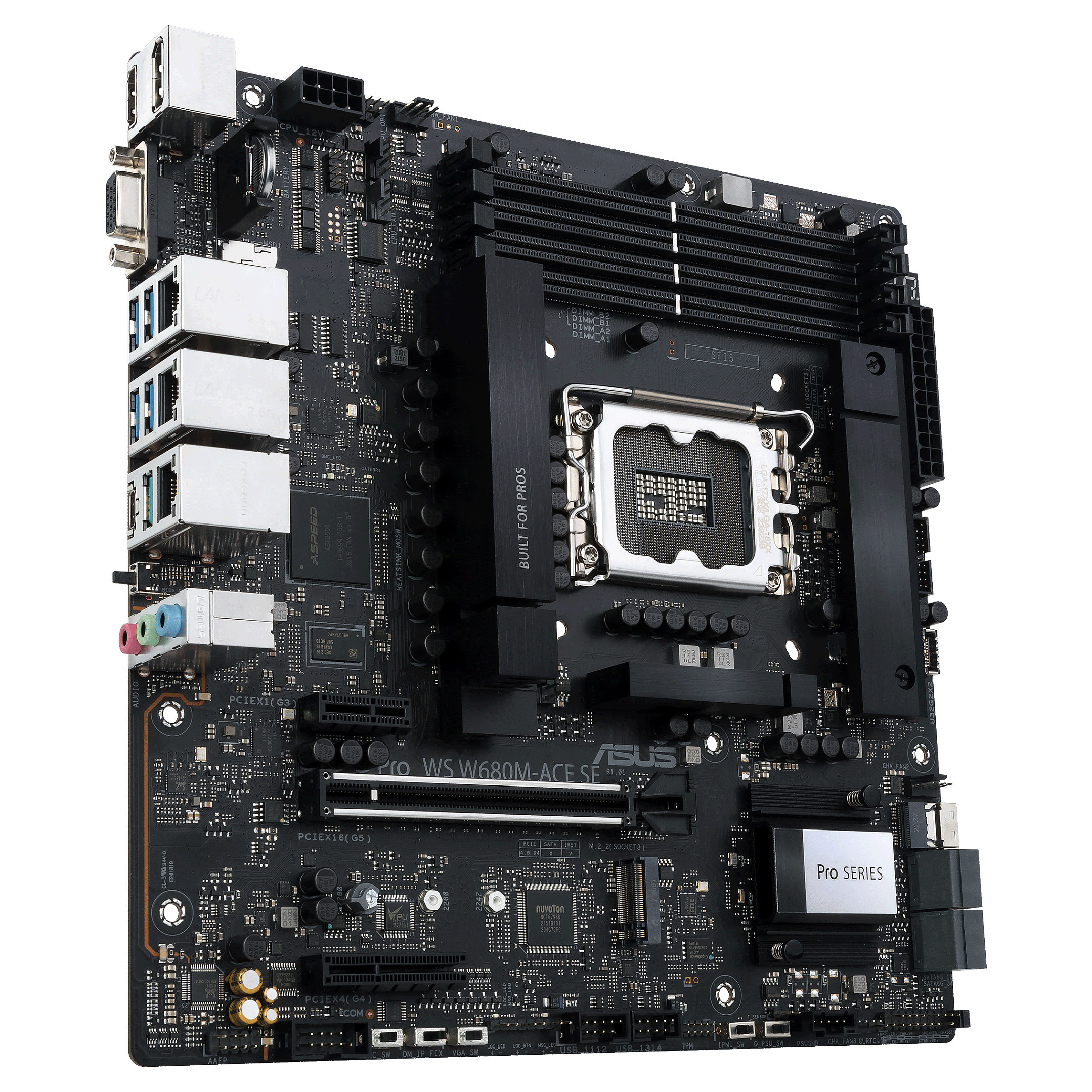 Pllakë amë Intel 1700 ASUS PRO WS W680M-ACE - 3