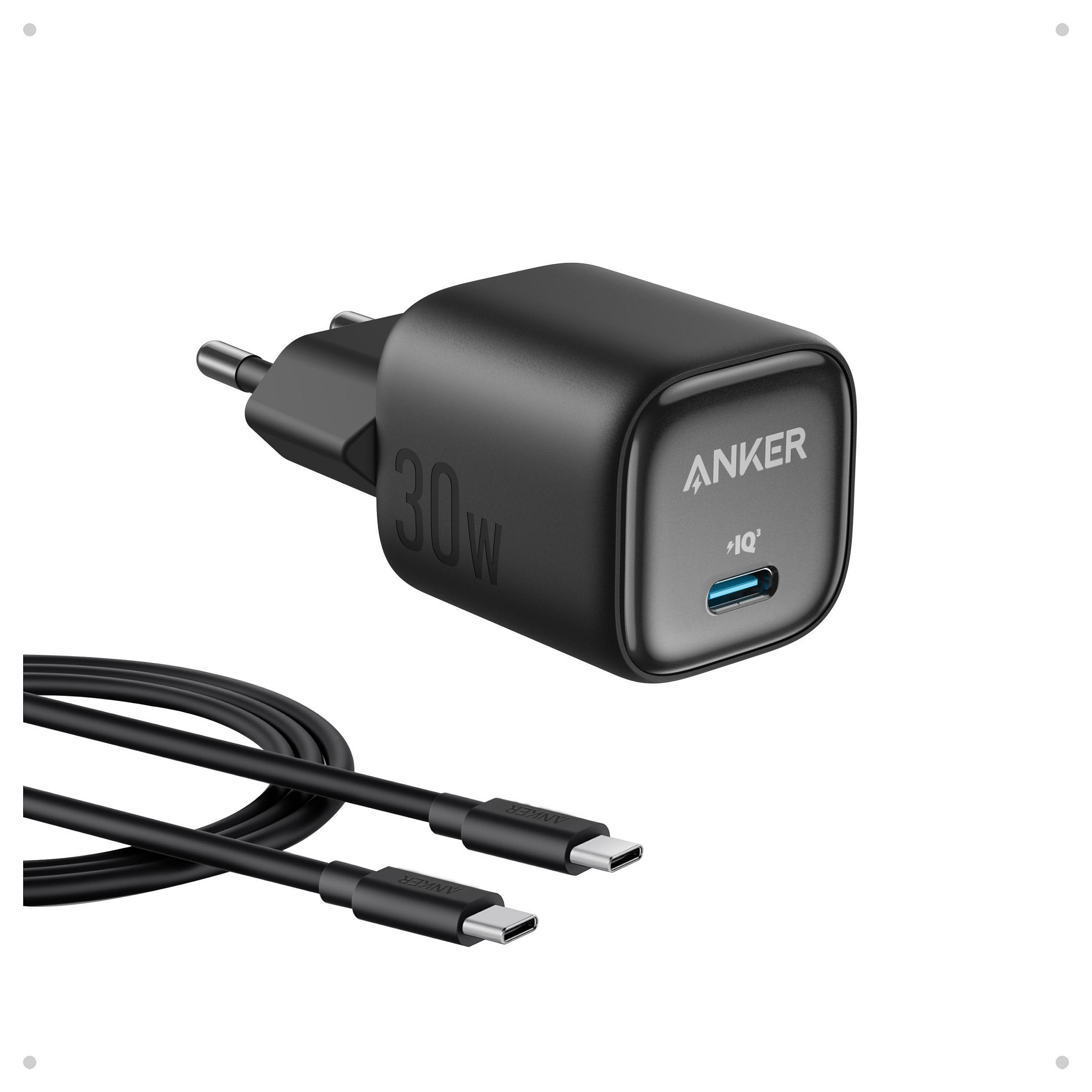 Adapter Anker Zolo / 30W / USB-C / GaN / PPS – Zezë
