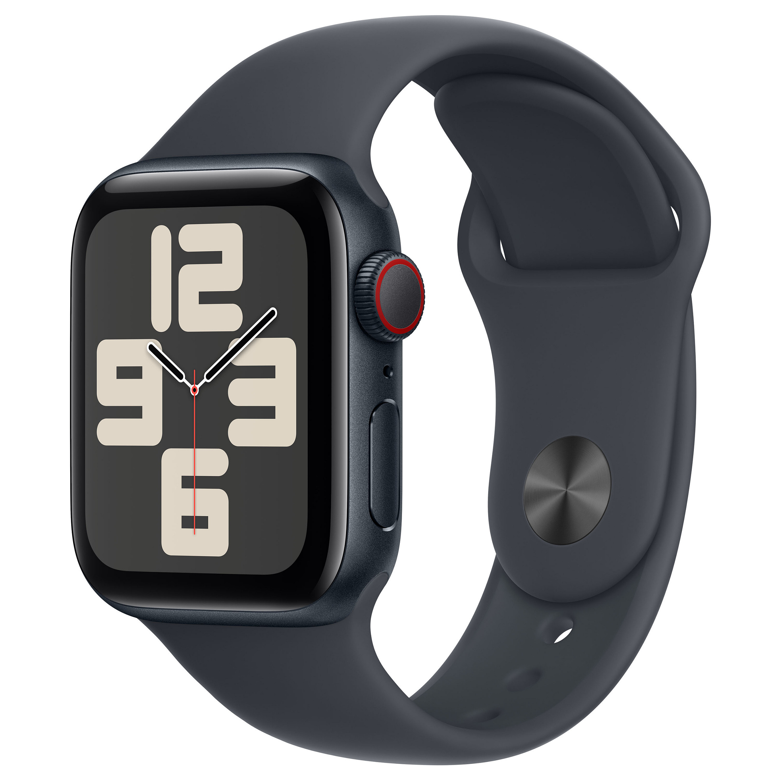 Apple Watch SE (2nd generation) / GPS / 40mm / Starlight Aluminum Case with Starlight Sport Band – S/M