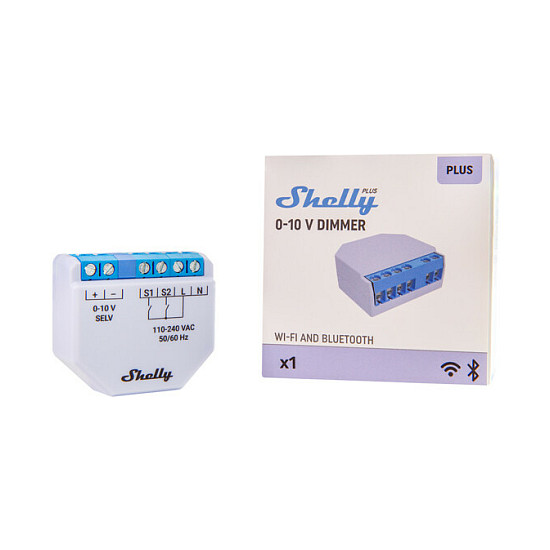 Aksesorë për Rrjet Shelly Relais "Dimmer 0-10V" Unterputz - 9