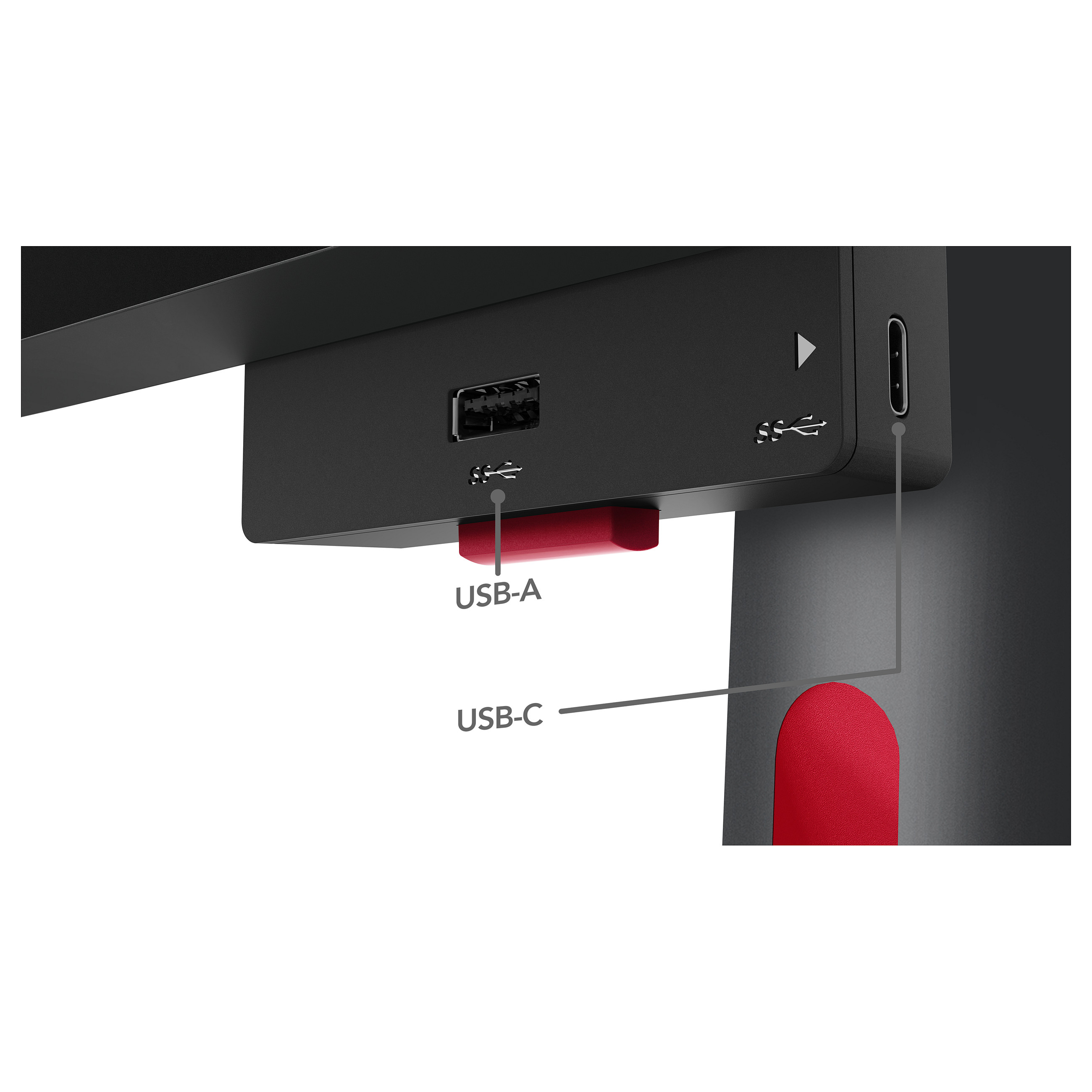 Monitor i lakuar Lenovo ThinkVision P49w-30 / 49" Dual Quad HD 60 Hz 6 ms IPS Curved / HDMI DP USB-C / e zezë - 19
