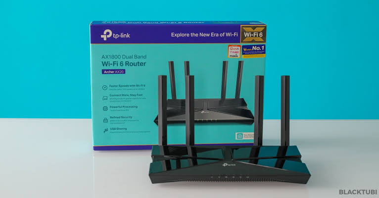 TP-Link Archer AX20 AX1800 Wi-Fi 6 Router – Dual-Band 2.4GHz + 5GHz, 574Mbps + 1201Mbps, 1× Gigabit WAN + 4× Gigabit LAN, USB 2.0 – Zezë - 2