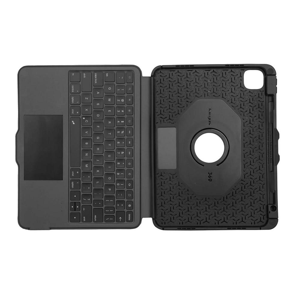 Case për Tablet Targus VersaVu THZ988UK, për iPad 11", Tastierë Bluetooth, Trackpad, QWERTY UK, 360° - Zezë - 5
