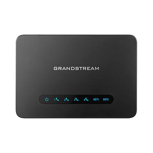Gateway VoIP Grandstream HT814 v2, 4x FXS, 2x Gigabit Ethernet, 2 Profile SIP, Router NAT - Zezë