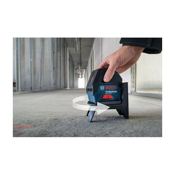 Laser Kombinues Bosch Professional GCL 2-50 C, 2 Vija, 2 Pika, 20m, 50m me Marrës, ±0.3mm/m - Blu/Zezë - 4