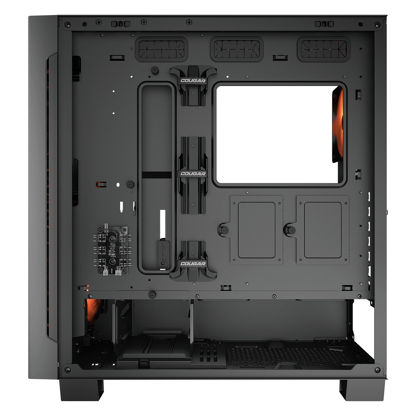 Kasë Midi COUGAR Airface ECO / ARGB – Zezë - 16