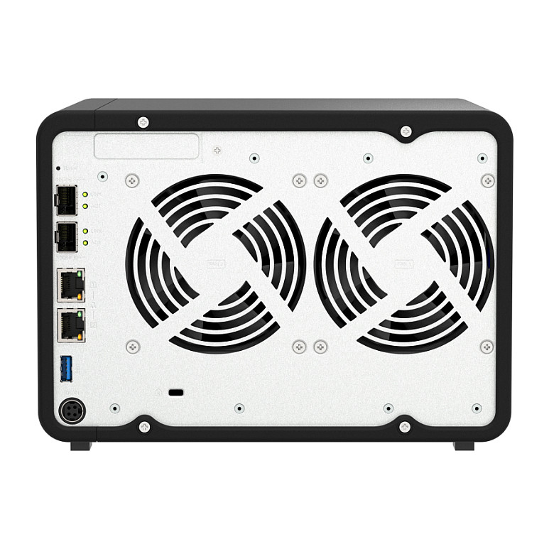 NAS QNAP TS‑632X‑4G / 6‑Bay Desktop / AL524 Quad‑Core 2.0 GHz / 4GB DDR4 (Max. 16GB) / 2×10GbE SFP+ - 7