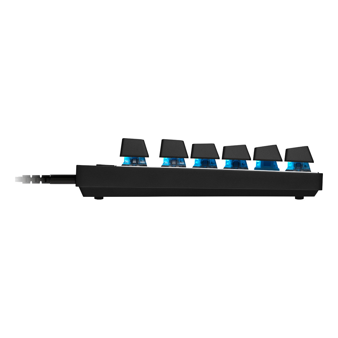 Tastierë Gaming me kabllo Logitech PRO X TKL RAPID LIGHTSYNC RGB / QWERTZ - Zezë - 5