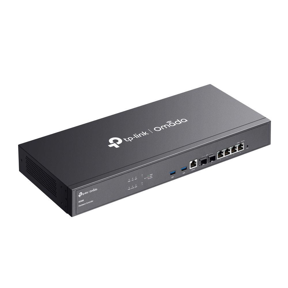 TP-Link Omada OC400 Hardware Cloud Controller – Rackmount 1U, 2× 10G SFP+, 4× Gigabit RJ45, 2× USB 3.0, SDN Centralized Management, Multi-Site Controller