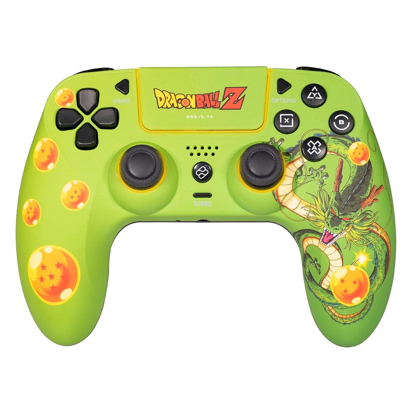 Kontroller për PlayStation 4 Blade Gaming DBPS4GP Dragon Ball Z Shenron / Wireless - Gjelbër/Portokalli