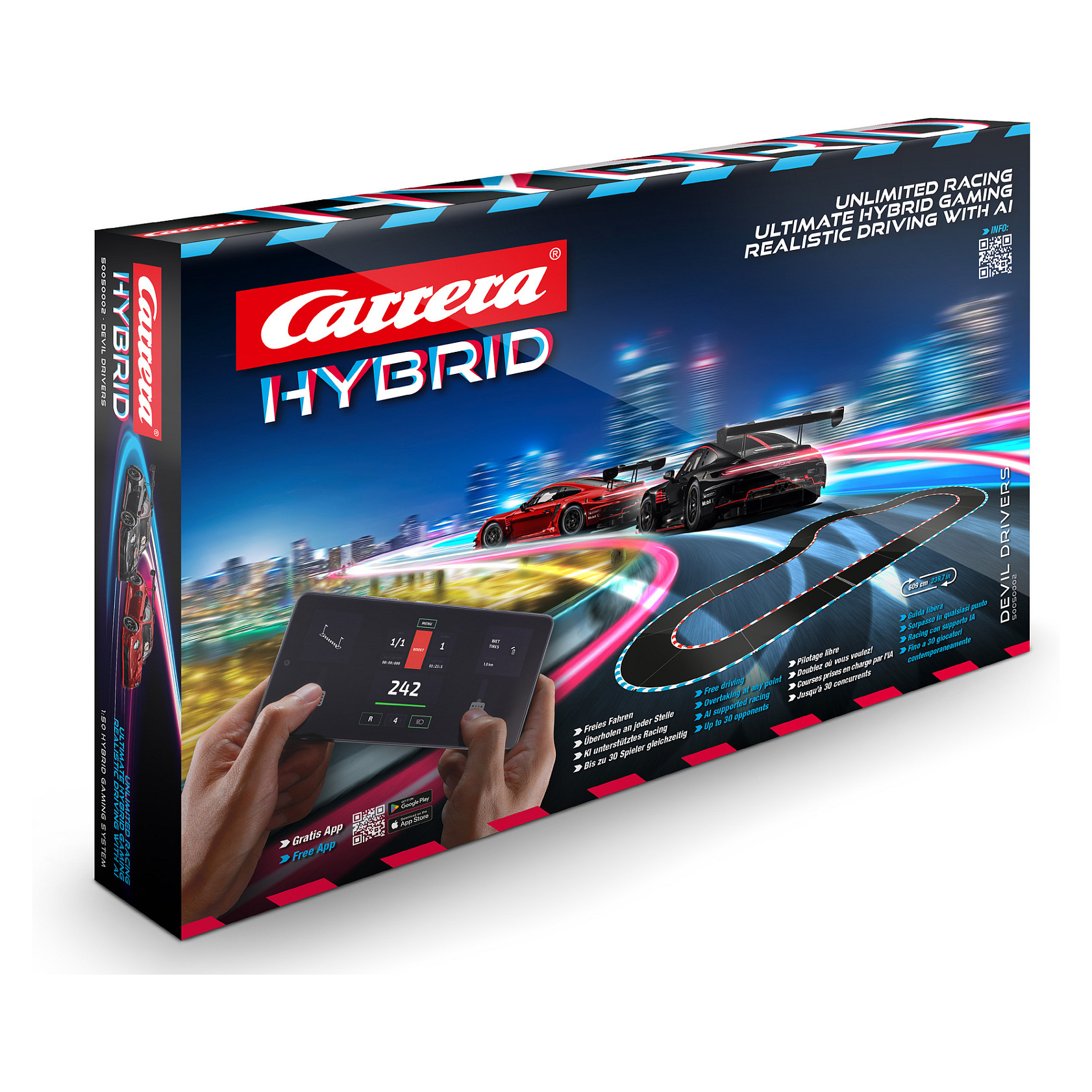 Lodër Carrera - Hybrid Racing Sets - Devil Drivers - 1