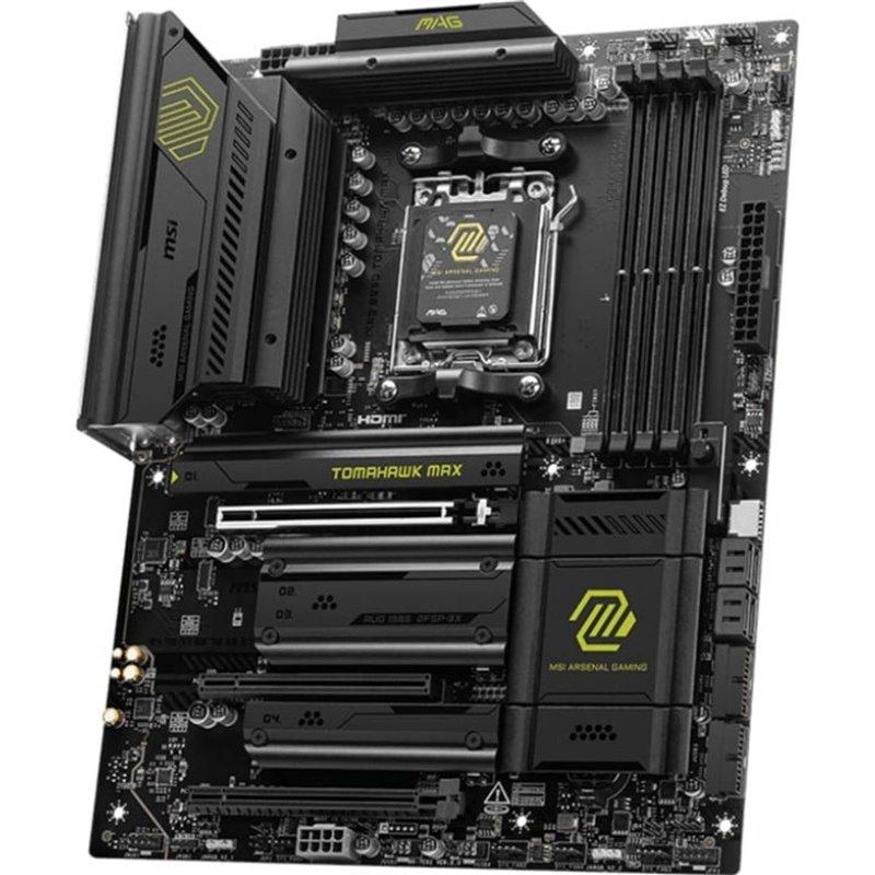 Pllakë Amë MSI MAG B850 TOMAHAWK MAX WIFI / AMD B850 / AM5 / ATX / DDR5 / PCIe 5.0 / Wi-Fi 7 - 2