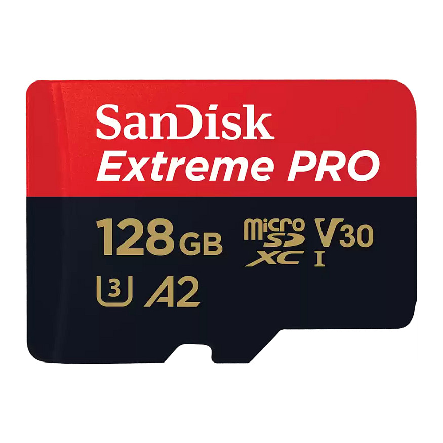 Kartë memorie SD SanDisk Extreme Pro MicroSDXC 128GB 200MB/s +Adapter - 1