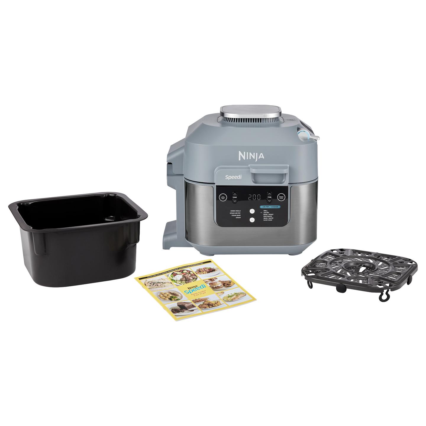 Fryer Ninja Speedi ON400EU, 5.7L, 1760W, 10 Funksione, Gatim me Avull, Air Fry, Grill - Gri - 6