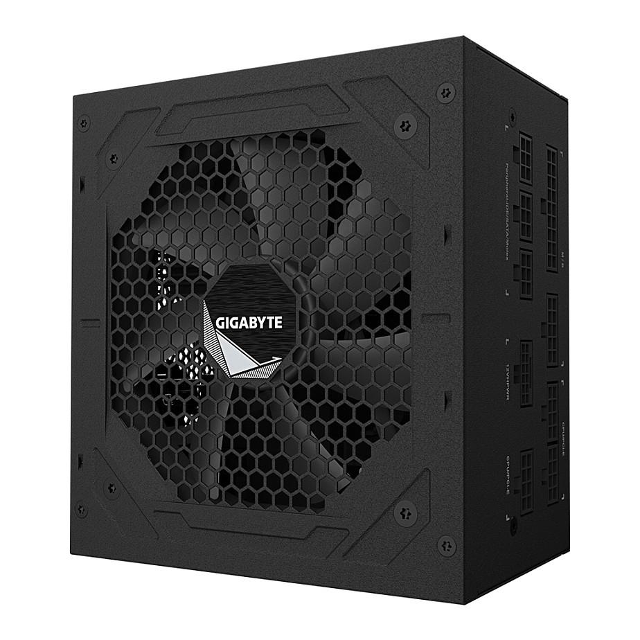 Furnizues Energjie (PSU) GIGABYTE UD1000GM PG5 / 1000W / 80 PLUS Gold / ATX 3.0 / PCIe 5.0 - Zezë - 1