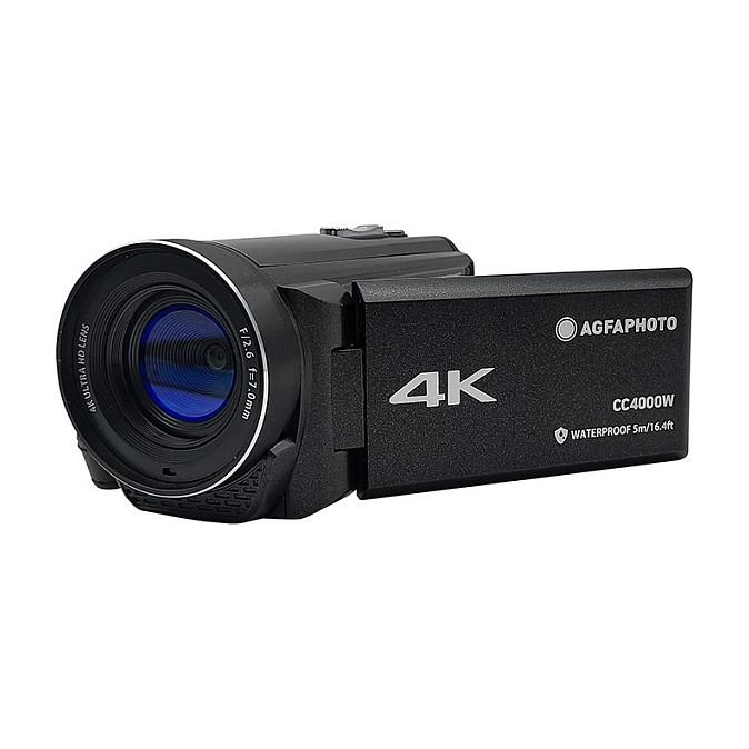 Video Kamera AgfaPhoto Realimove CC4000W, 24MP, 4K, 18x Digital Zoom, 3", Waterproof 5m – Zezë - 4