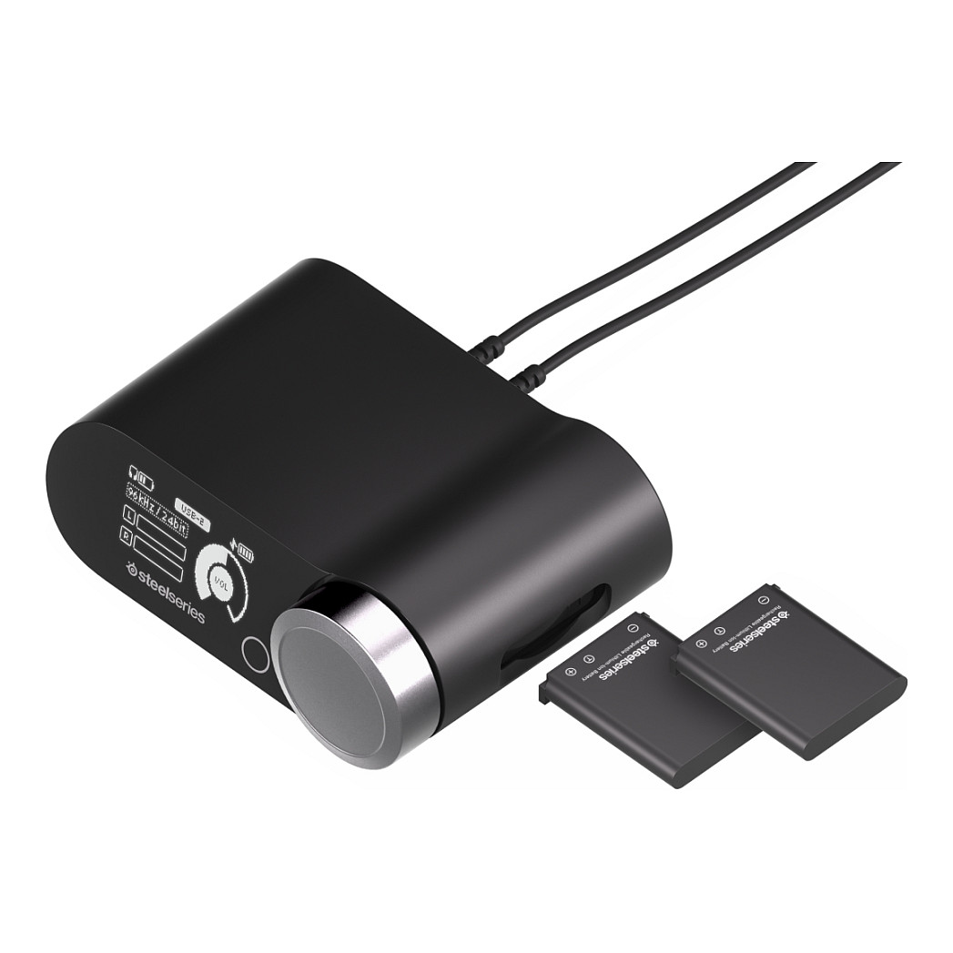 Kufje Gaming SteelSeries Arctis Nova Pro Wireless / Wireless & Wired / Bluetooth / ANC / Mikrofon - Bardhë/Argjend - 4