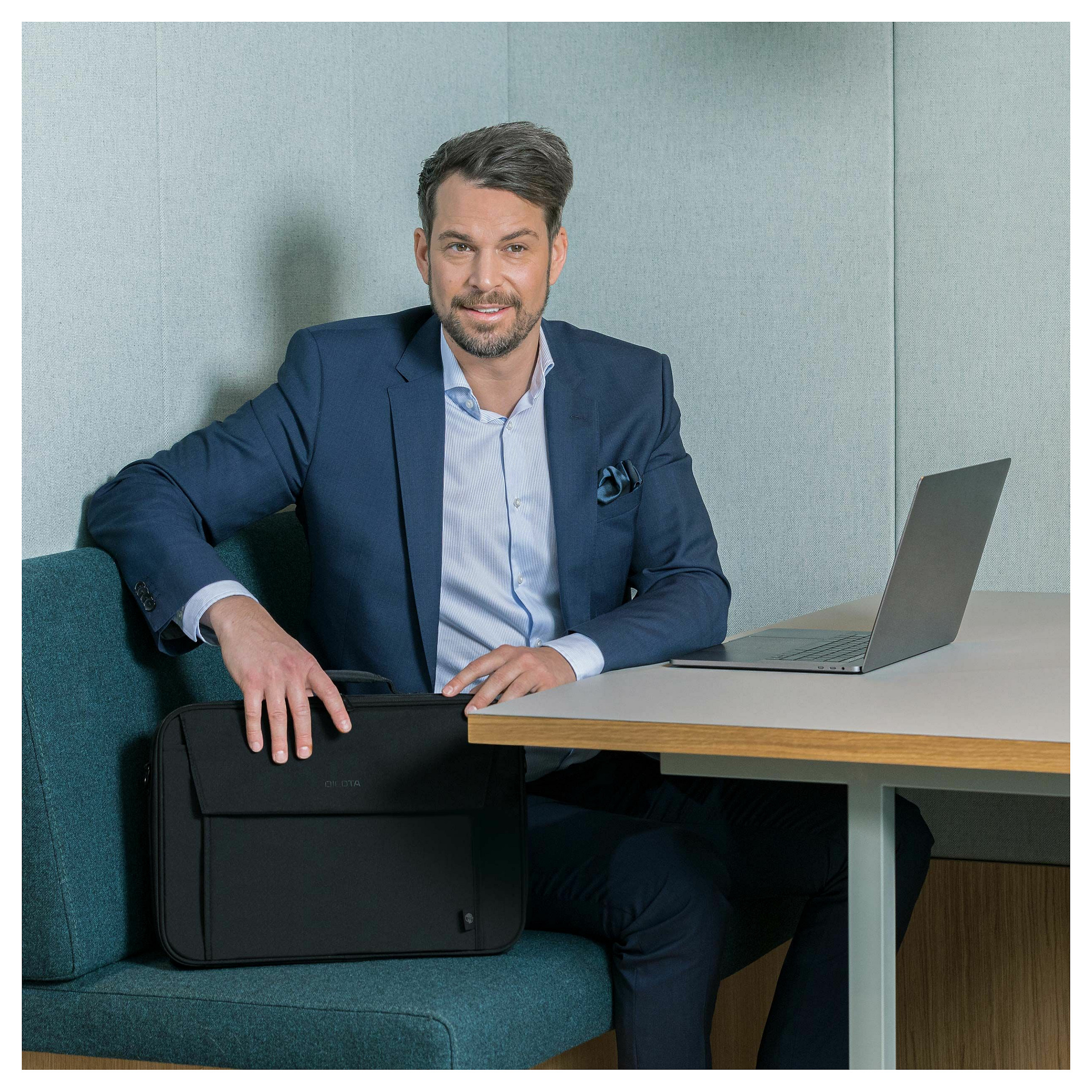 Çantë Dicota Eco Multi BASE / 14.1" – Zezë - 5