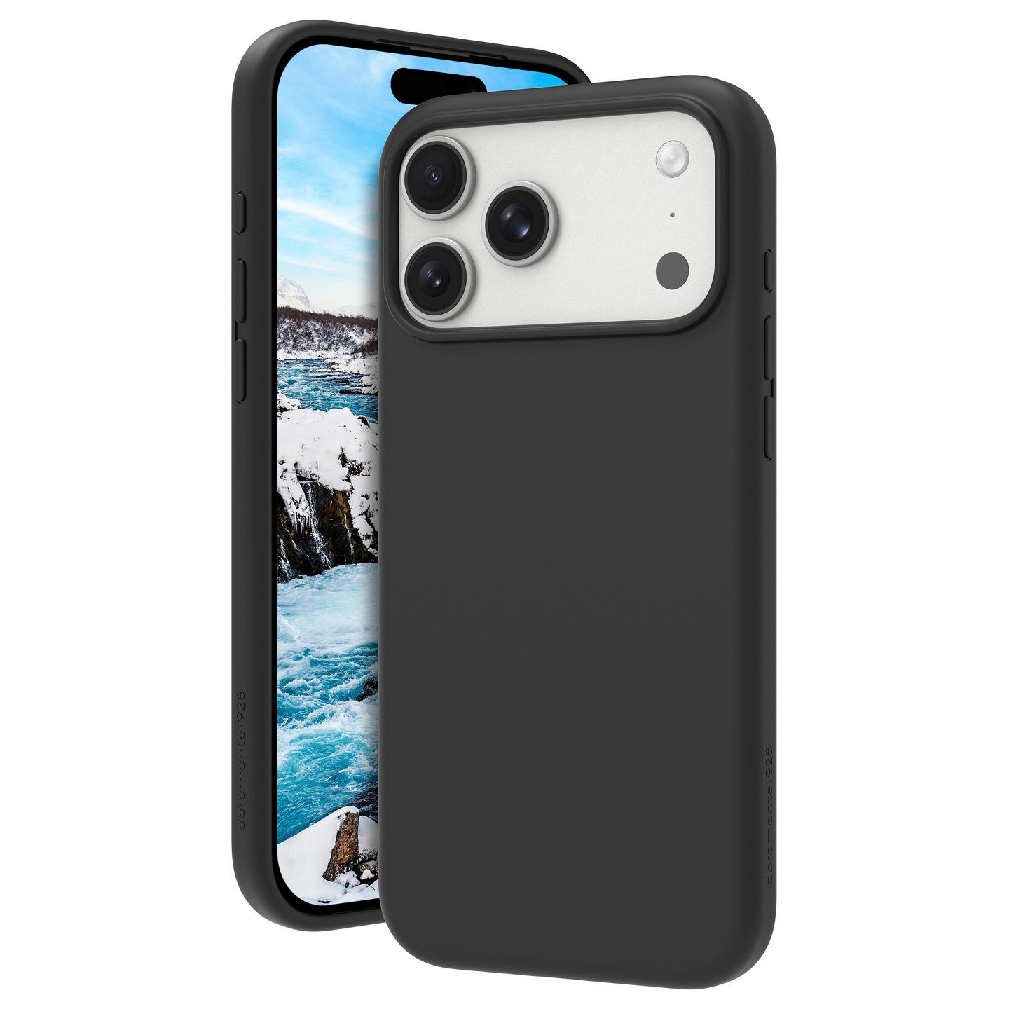 Case për Telefon dbramante1928 Monaco MS, iPhone 18 Pro, iPhone 17 Pro - Zezë