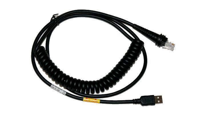 Kabllo USB për Skaner Honeywell CBL-500-500-C00, USB Type-A, 5 m, e përdredhur - Zezë