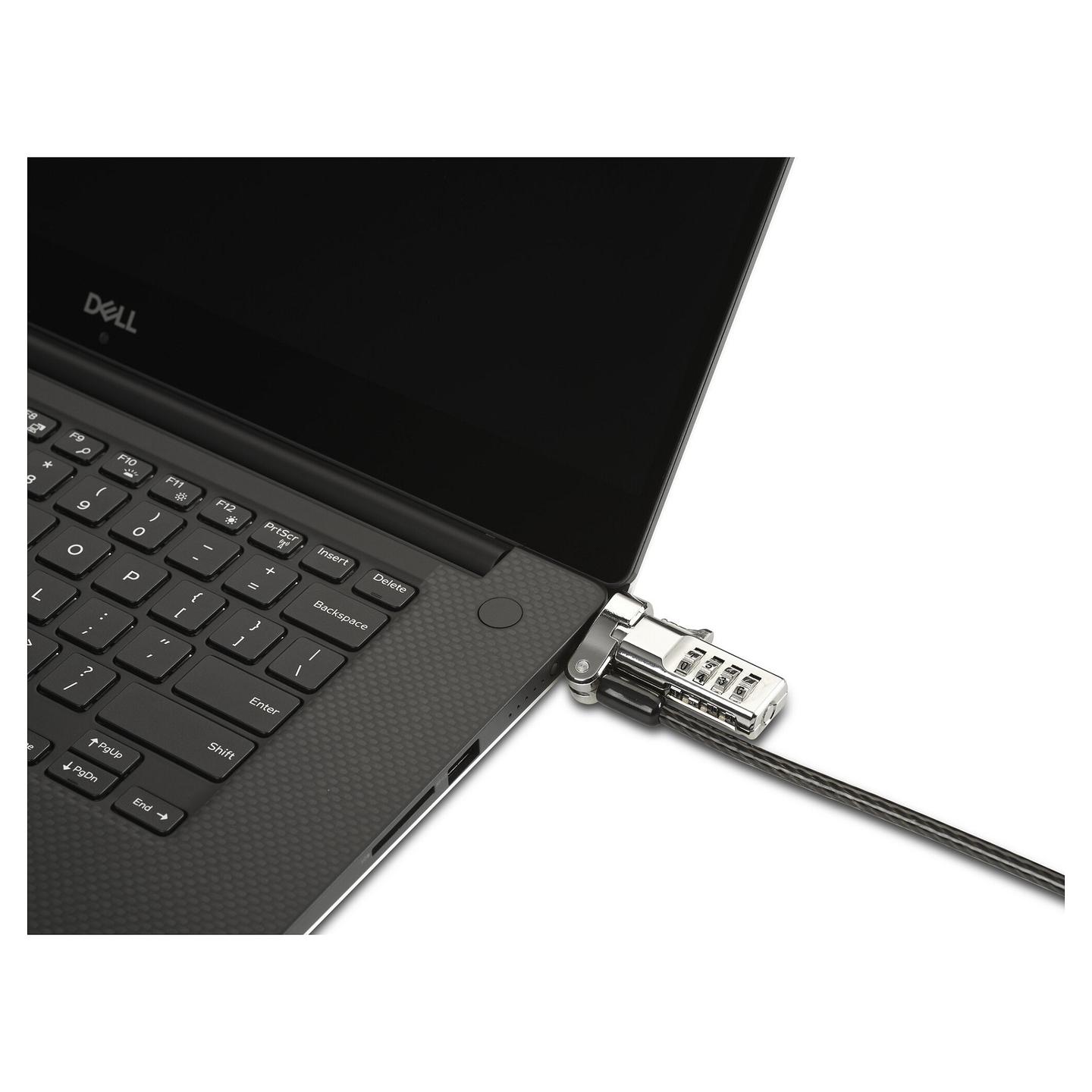 Bravë Sigurie Kensington K62316WW / 3-në-1 / 1.8m / Kombinim me 4 Shifra / për Laptop - Zezë - 7