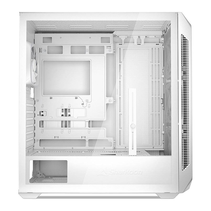 Kasë Sharkoon AK5G RGB ATX 1xGlass - Bardhë - 4